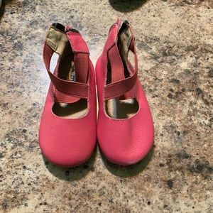 Pink monkey feet ballerinas